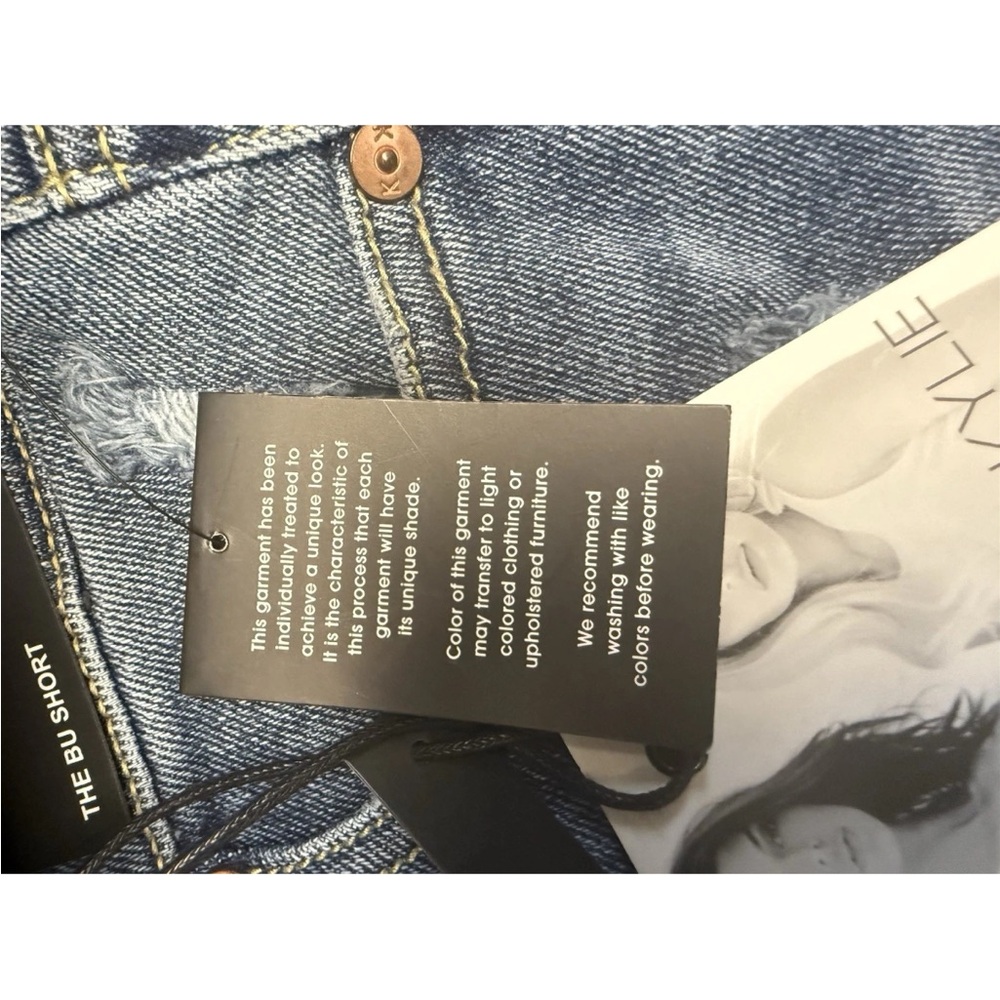Kendall and Kylie The Bu Short Size 25 Denim Jorts Women's - Picture 9 of 9